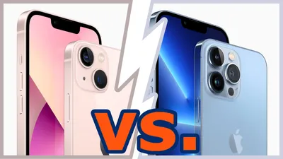 iPhone 13 und 13 Pro im Vergleich - Größe, Kameras, Farben...