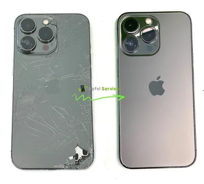 iPhone 13 Pro Rückseite kaputt | Reparatur | Apfel Service