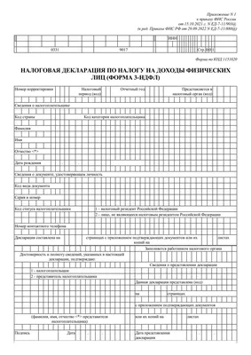 Заполним 3-НДФЛ в Одинцово: от 1300р.