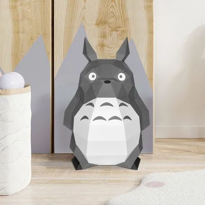 3D модели WIZARDI из бумаги Totoro PP-2TOT-3GBB — Домашний декор