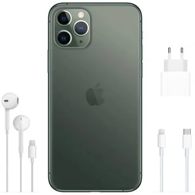 Купить Apple iPhone 11 Pro Max 256 ГБ тёмно-зелёный в СПб самые низкие  цены, интернет магазин по продаже Apple iPhone 11 Pro Max 256 ГБ  тёмно-зелёный в Санкт-Петербурге