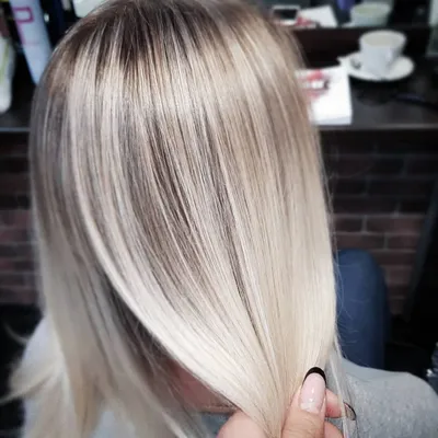 Airtouch blond | Haare blond färben, Haarfarben lange haare, Frisur rote  haare