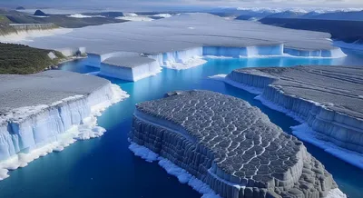 айсберг плавающий в море со скрытой подводной частью Фото Фон И картинка  для бесплатной загрузки - Pngtree