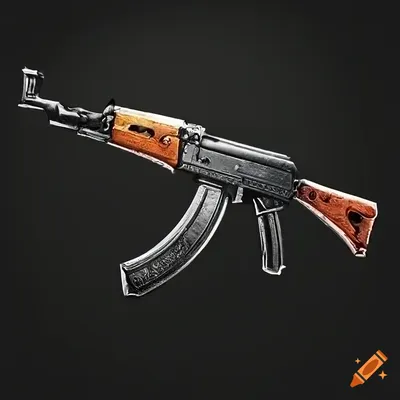 File:Avtomat Kalashnikova AK 47 FS.png - Wikimedia Commons