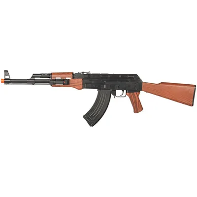 UKARMS AK-47 SPRING AIRSOFT RIFLE GUN w/ LASER SIGHT 6mm BB BBs | eBay