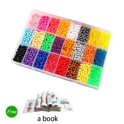 Аквамозаика Aquabeads Аквабитс, 2000 деталей (ID#197582650), цена: 37 руб.,  купить на Deal.by