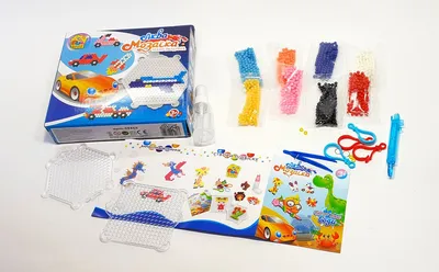 Аквамозаика 24 цвета, детский набор для творчества - купить с доставкой по  выгодным ценам в интернет-магазине OZON (852336443)