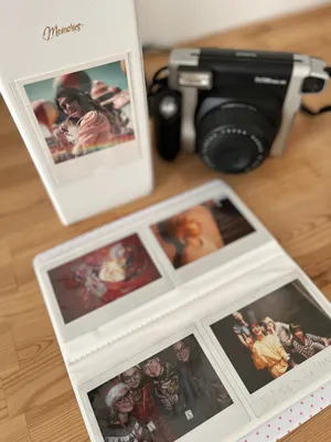 Фотоальбом для mini фотографий на фотоаппарат instax полароид fujifilm для  мини фото подарок биндер для карт к-поп / Binder k-pop 65 фото — купить по  низкой цене на Яндекс Маркете