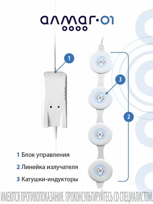 Купить Алмаг-01 (Еламед) аппарат магнитотерапии Москва магазин Здоровушка