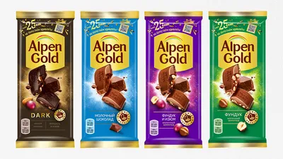 Шоколад «Alpen Gold» молочный клубника/йогурт 85гр — Офисная техника