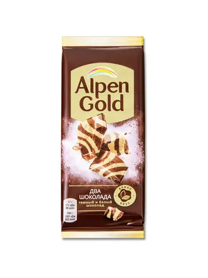 Продуктовый Интернет-магазин MAGNIT.TJ — Молочный Шоколад Alpen Gold®  Миндаль и кокос 85 г