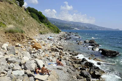 Пляж \"Лягушка\" в Алупке 2019, фото отдыха на пляже Алупки | Блог ТВИЛ