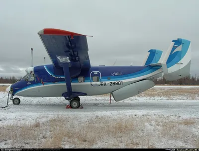 Фотография самолёта · Антонов · Ан-28 · RA-28901 (зав.н. 1AJ008-01) · СиЛА  - Сибирская Легкая Авиация ✈ russianplanes.net ✈ наша авиация