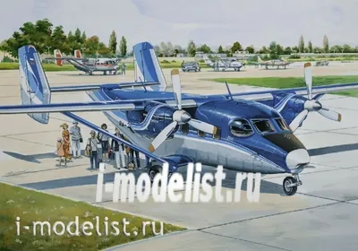 Ан-28 (М-28) Многоцелевой грузо-пассажирский самолет - RedStar