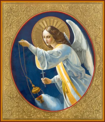 Картина Ангел хранитель - воин света | Купить авторскую картину