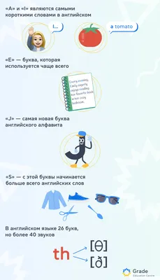 Раскраска английского алфавита для детей