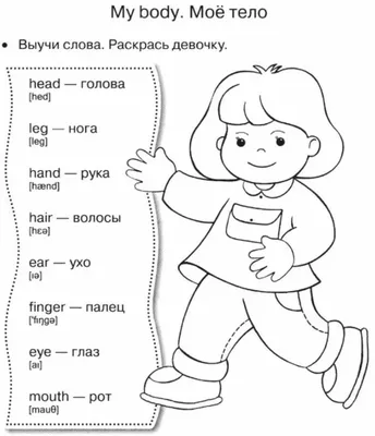 Английский детям. Игра в картинках: Угадай кто. Тема: одежда. – English 4  Kids: Английский для детей