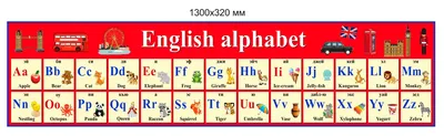 Английский алфавит: 32 красочных развивающих карточек для занятий с детьми  - купить подготовки к школе в интернет-магазинах, цены на Мегамаркет | Н-275