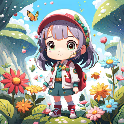 SimplyVeronica manga-anime-realistic style smiling chibi cute efb  SimplyVeronica manga-anime-realistic style smiling chibi cute efb | Пикабу