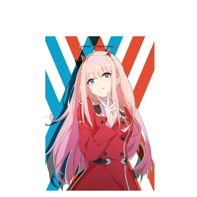 Постер плакат аниме Милый в франксе Зеро Ту Darling in the Franxx 42х29 см  А3 (poster_0257) (ID#1369897634), цена: 160 ₴, купить на Prom.ua