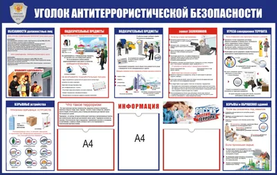 Информационные материалы для стендов, плакатов, памяток