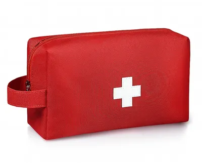 Аптечка тканевая дорожная, красная 24x14x8 см \"First Aid Kit\" - MAKEUP  First Aid Kit Bag M: купить по лучшей цене в Украине | Makeup.ua