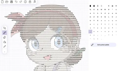 ASCII art by chatbot