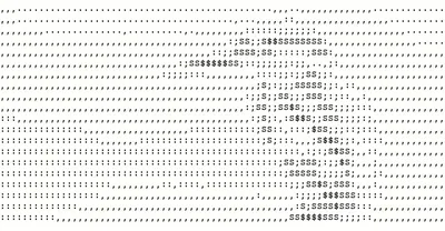 Ascii-Art Peacock, Цифровое искусство - Mina Nakamura | Artmajeur