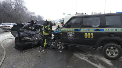 В страшной аварии на Киевском шоссе погибли несколько человек