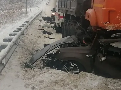 Отец и дочь разбились в ДТП в Подмосковье