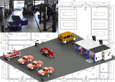 Быстровозводимые автосервисы по доступным ценам | ИНСИ