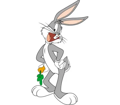 Багз Банни (Bugs Bunny, Кролик Багз) кружка хамелеон двухцветная (цвет:  белый + розовый) | Все футболки интернет магазин футболок. Дизайнерские  футболки, футболки The Mountain, Yakuza, Liquid Blue