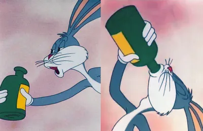 Картина «Багз Банни/Bugs Bunny/Кролик Багз». Размер: 30x30 (см). Художник  Bullet Art - Купить онлайн с доставкой в онлайн-галерее Artcenter.by