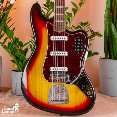 Fender Bass VI Sunburst 1974 USA бас-гитара — купить в магазине винтажных  гитар | Loud Lemon