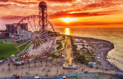 Batumi, Georgia. 01.28.2023 Streets of a modern resort town on the Black  Sea. Streets of Batumi. Hotels on the sea. resort in winter. Not the  holiday Stock Photo - Alamy