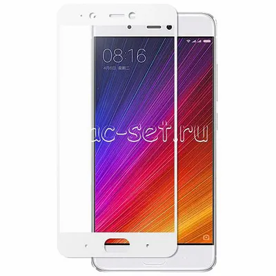 Защитное стекло для Xiaomi Redmi S2 белая рамка (на весь экран) - купить в  магазине Технолав