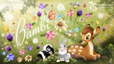 ✧ | Bambi disney, Disney collage, Disney art