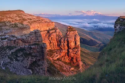 Кавказ. Плато Бермамыт.