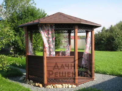 Стильные беседки для дачи. Красивые идеи. | Outdoor garden rooms, Pergola,  Backyard patio