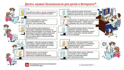 Чек-лист: 14 правил безопасности детей в интернете