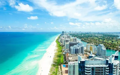 Пляж Саус Бич на Майами Бич (South Beach, Miami Beach) | Talia24.com