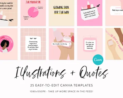 Beauty Instagram Template Bundle - My Social Boutique