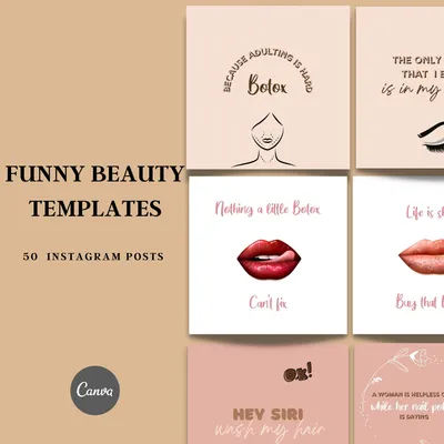 Free and customizable makeup templates