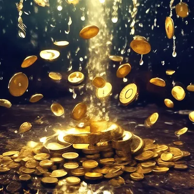 золотые золотые деньги золото богатство доллар Фон Обои Изображение для  бесплатной загрузки - Pngtree