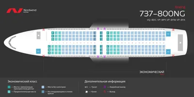 ✈ Самолет Боинг 737: нумерация мест в салоне, схема посадочных мест, лучшие  места