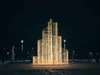 Немного уличной фотографии предновогоднего Брянска | Пикабу