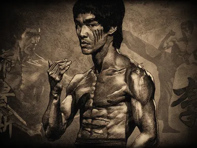 Брюс Ли (Bruce Lee) обои на рабочий стол — Abali.ru