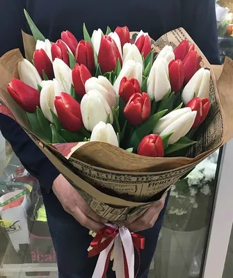 Букет из 15 тюльпанов с доставкой по Пензе 1,590 руб.