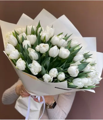 Букет из тюльпанов «Тюльпаны для любимой» - интернет-магазин «Funburg.ru»