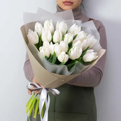 Букет тюльпанов и гиацинтов | доставка по Москве и области